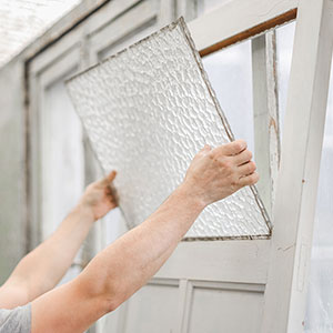 Drop off Window Reglaze